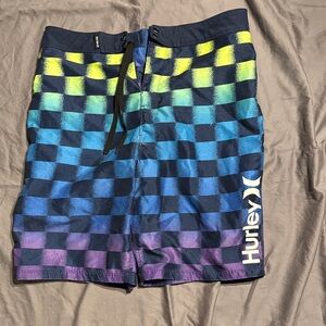 Hurley Vibrant Checkered Swim Shorts